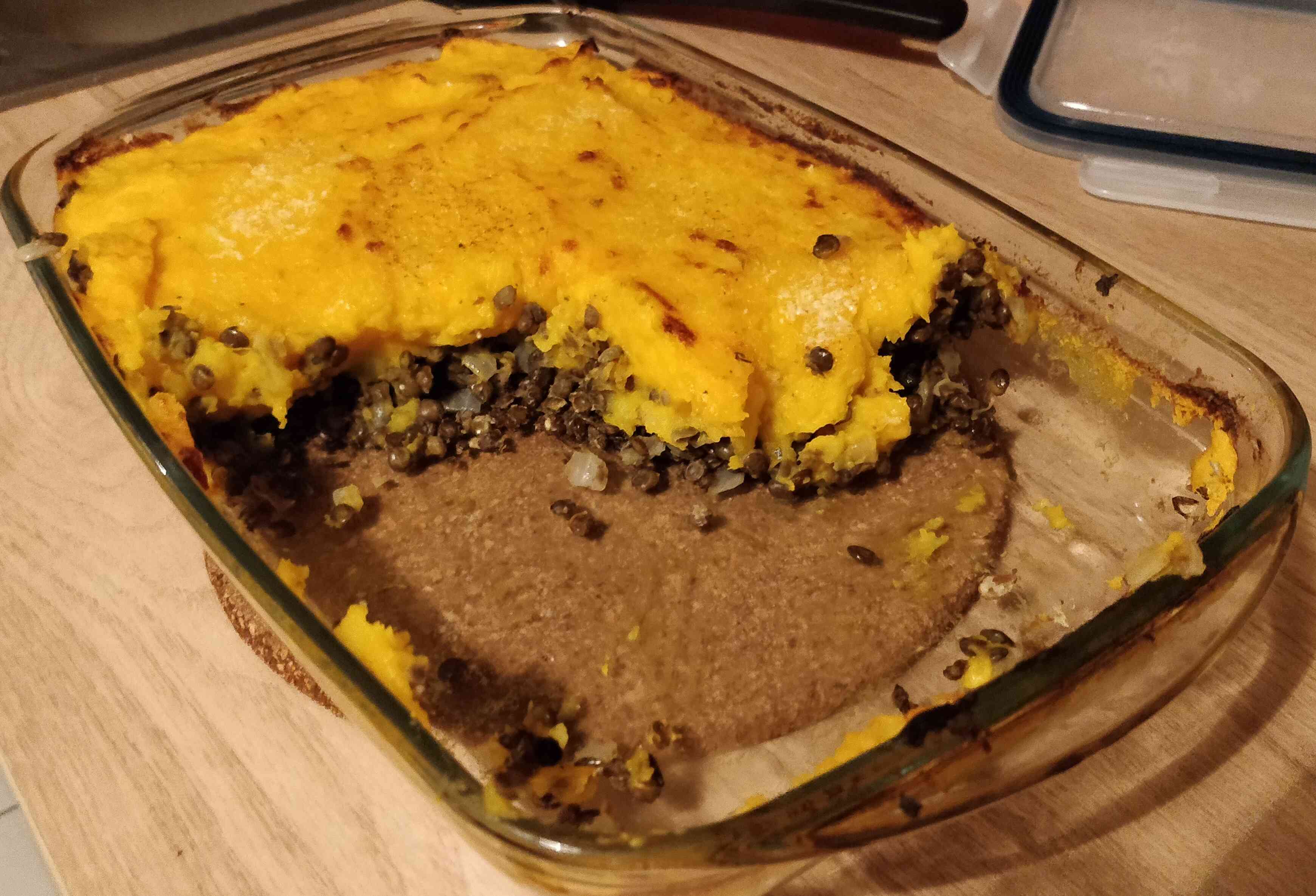 Le fameux hachis parmentier au potimarron